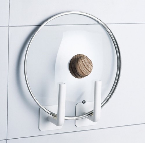 Multifunktionales einfaches Haken Küchen- und Badzubehör Regal Wand - Bild 5 von 6