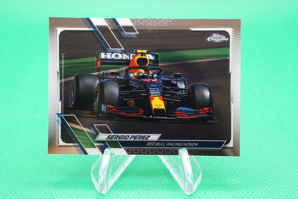 2021 Topps Chrome F1 Base F1 Cars #99 Sergio Perez Red Bull