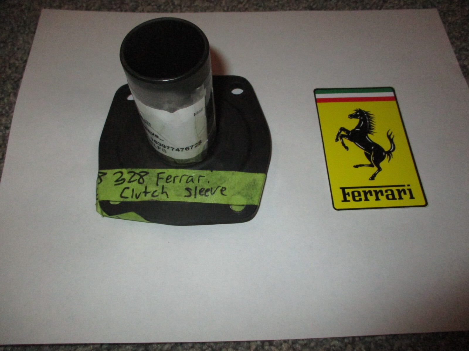 Ferrari 308 Transmission Clutch Throw Out Bearing Flange Sleeve_105136_208_328