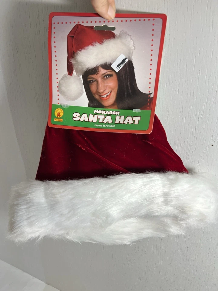 Sombrero de Papá Noel de Rubí vacaciones de Navidad señora Claus Foto 4 de 4