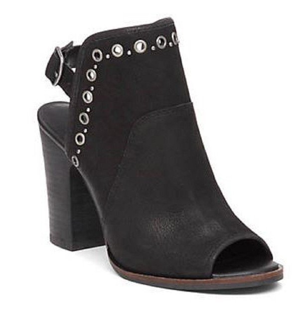 lucky brand open toe ankle boots