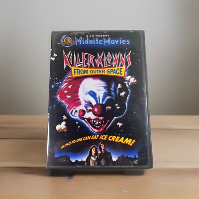 Midnite Movies Killer Klowns From Outer Space DVD (Super Minty Disc) 1988 Cult
