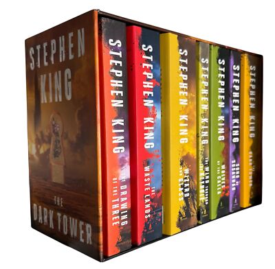 Complete Series Set DARK TOWER 1-7 Stephen King Box Set Lot 