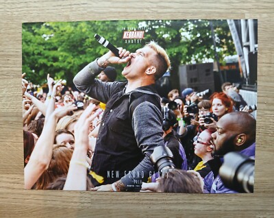 New Found Glory - 2016 -  Poster music magazine Advert 28 X 20 cm 