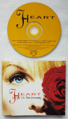 Heart - Will You Be There (CD Single, 1993, Capitol Records) NM/G (3)