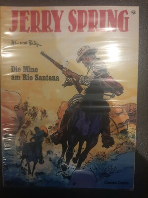 Jerry Spring - Carlsen - 6 - Die Mine am Rio Santana - Sehr guter Zustand 