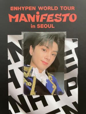 ENHYPEN WORLD TOUR MANIFESTO in SEOUL DVD DIGITAL CODE Official