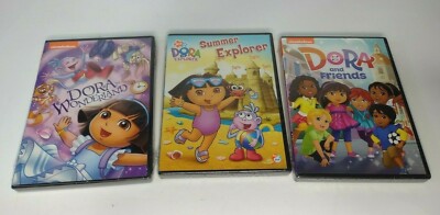 Dora The Explorer (3) DVD Movie Bundle Nickelodeon Dora in