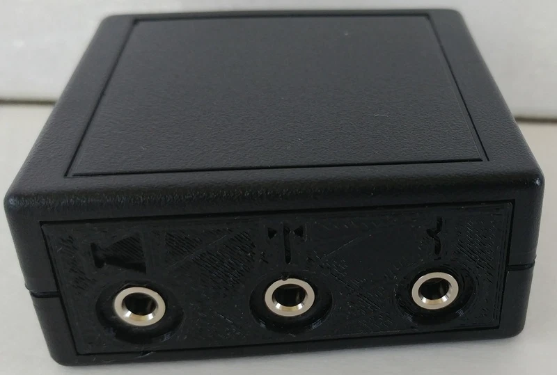 Ham Gadgets Pico CW Keyer ULTRA-PK w/ memories, BLACK, easy program! Morse code - Image 3 of 4