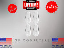 Eyeglass Frame Nose Pads 4pcs   Screw-In Soft Silicone Optical Accessories