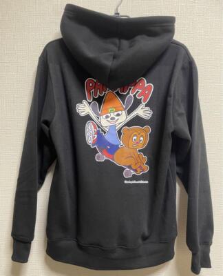 PaRappa The Rapper Hoodie size L Polyester/Cotton Long Sleeve