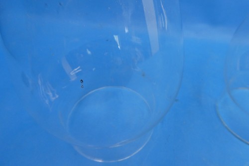 Vintage Clear Glass Replacement Globes Shades Hurricane Lamp Parts - 第 8/11 張圖片