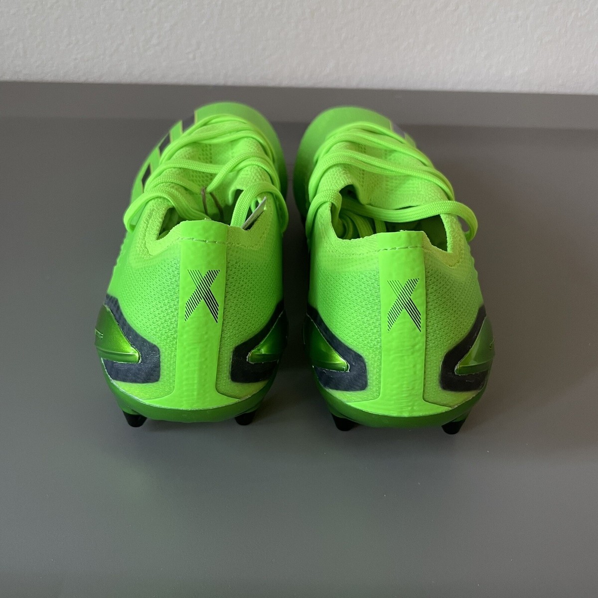 Adidas Speedportal.1 SG GW8440 Elit Green Soccer Cleats Data Pack