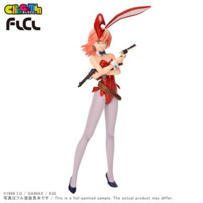Volks FLCL figure Charagumin non scale Haruhara Haruko resin kit Volks FLCL