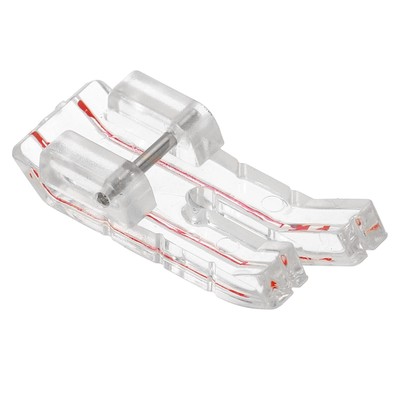 Geradstichfuß Nähmaschinenfuß PP Kunststoff Nähfuß 35x15mm