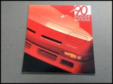 1990 Dodge Daytona And Shelby Turbo 18-page Car Sales Brochure Catalog