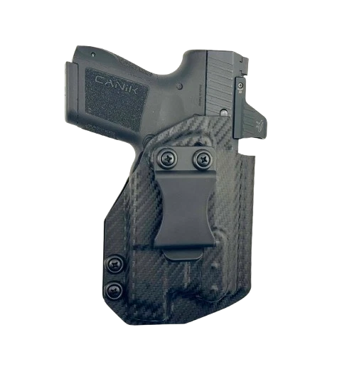 Se adapta a Canik Mete MC9 con Olight Baldr S (IWB) corte óptico de tapicería ajustable Cant&Ret. Foto 2 de 3