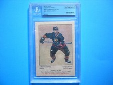2002/03 PARKHURST RETRO NHL HOCKEY CARD #209 JORDAN LEOPOLD ROOKIE BECKETT BGS A