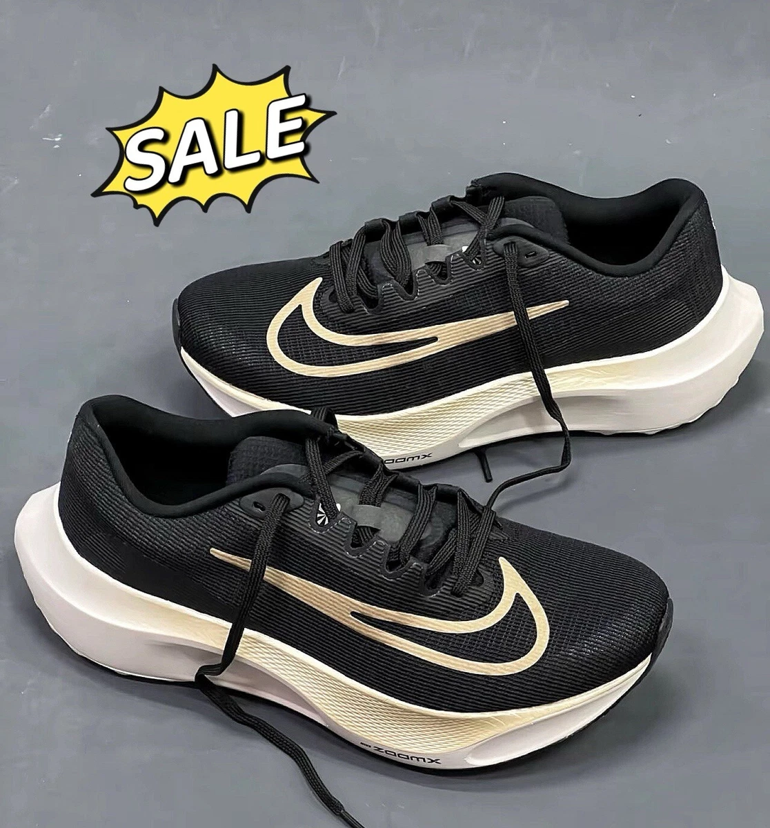 その他 NIKE DM8968-002 28.0 25+ Nike Zoom Fly 5 Black Metallic Gold Grain for sale | Updated