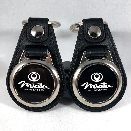 Keychain Fob Key Ring for Mazda Miata MX-5 in NA Colors (2-Pack) - Picture 9 of 12