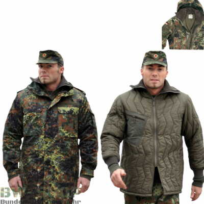 Flecktarn Gebrauchte Bundeswehr Parka Bundeswehr Parka Camouflage