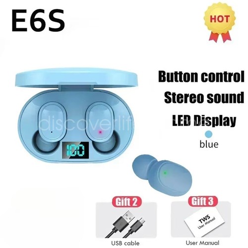 Bluetooth 5.2 Headset TWS Wireless Earphones Mini Earbuds Stereo Headphones IPX5 - Picture 18 of 34