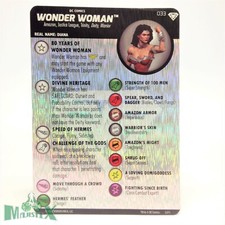 Heroclix Wonder Woman 80th Anniversary set Wonder Woman 003 legacy card 