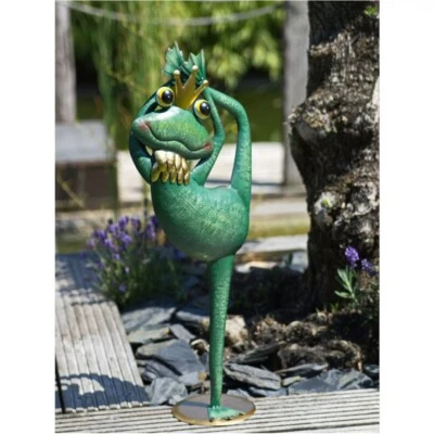 FROSCH FREDERIK NEU GARTENDEKORATION DEKO TIERE TIERWELT FRÖSCHE KRÖTEN 02-24012 - Bild 1 von 3