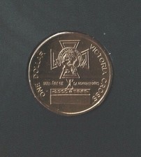 AUSTRALIAN:  2000 $1 CENTENARY OF AUSTRALIA'S FIRST VICTORIA CROSS COIN ..