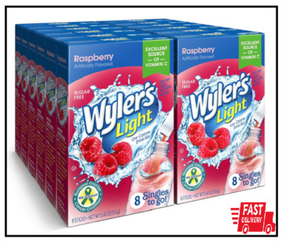 Wyler's Light Singles To Go Powder Packets Water Drink Mix 96 Single Servings...