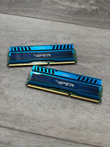 Patriot Viper DDR3 RAM 16GB 2400mhz 2 x 8GB Sapphire Blue CL10 Desktop Memory