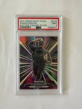 2021 Prizm Draft Picks Kumar Rocker Electric College Stars SSP #ESC2 PSA 9 MINT