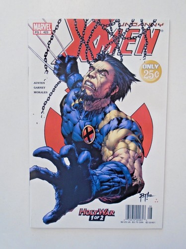 Uncanny X-Men 423 neuf - variante de prix en kiosque à journaux erreur d'impression. Extrêmement rare ! - Photo 1 sur 5