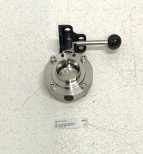 NEW GEA Tuchenhagen 236310010196 2" Hygienic Butterfly Valve PN10 AISI 304 242G