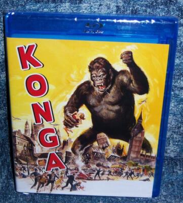 NEW RARE OOP KINO LORBER MICHAEL GOUGH KONGA CULT HORROR MOVIE BLU RAY 1961