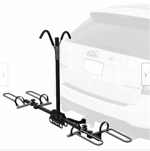 Retrospec Lenox Car Hitch Mount Tray Bike Rack w/ 2" Receiver 2 Bicycle Carrier