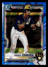 2021 Bowman Sapphire Edition Freddy Zamora #BCP-2