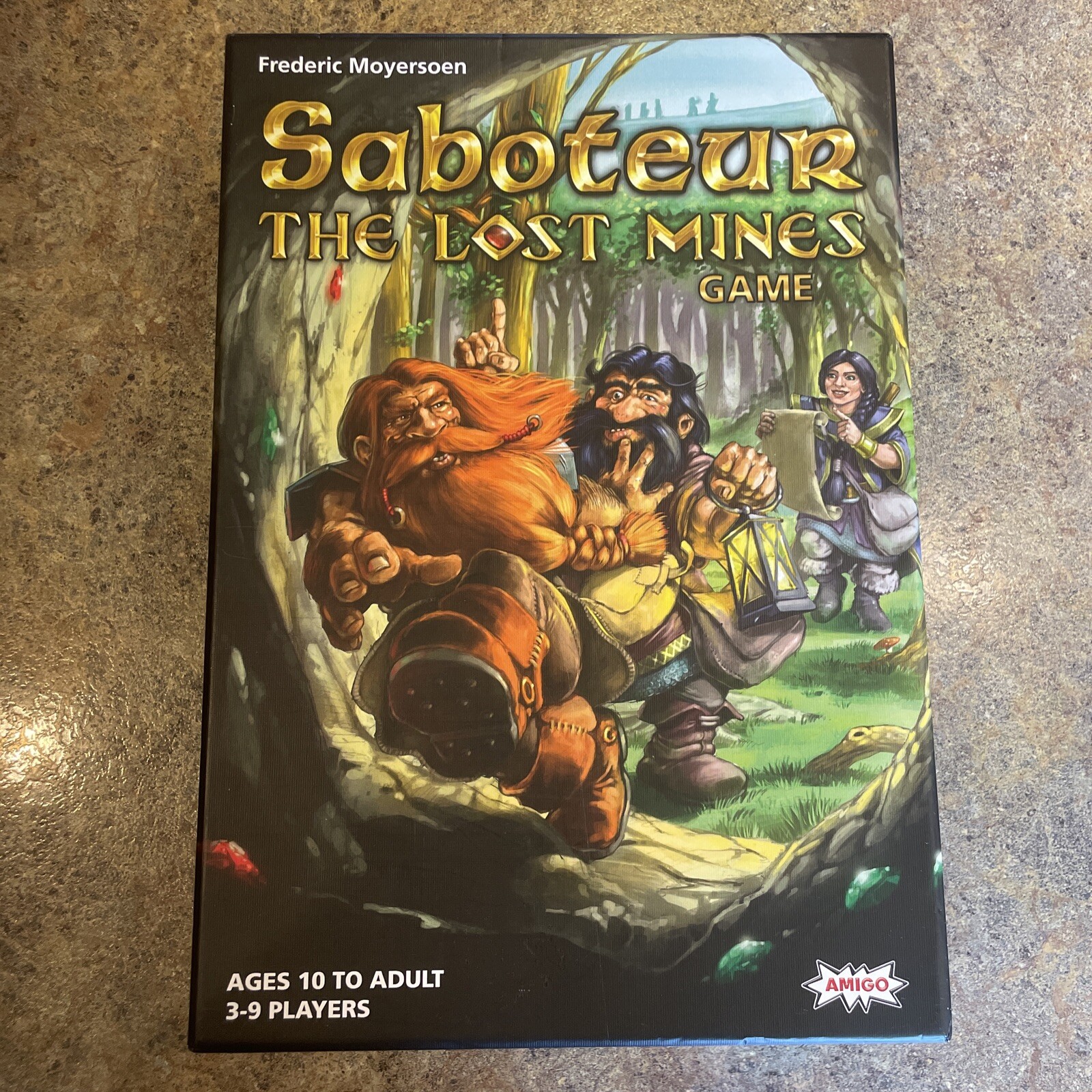 Saboteur The Lost Mines Board Game, Pre-owned, complete, Amigo - 2019