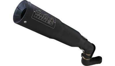 Vance & Hines 46533 Black Adventure Hi-Output 450 Slip On Muffler