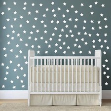 100 Pcs/Set Star Decal for Wall Sticker Removable Peel and Stick Vinyl Decora...