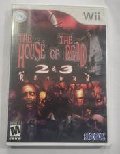 The House of the Dead 2 & 3 Return Nintendo Wii CIB TESTED