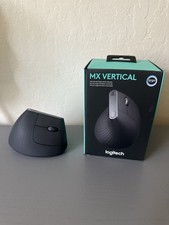 Logitech MX Vertical Graphite Wireless Ergonomic Mouse Used - VERY GOOD Cond.