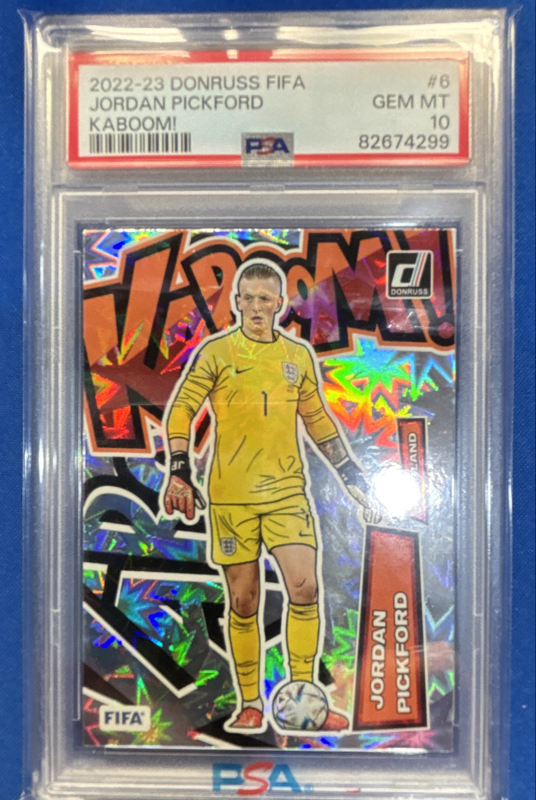 2022-23 Panini Donruss - Kaboom Jordan Pickford #6