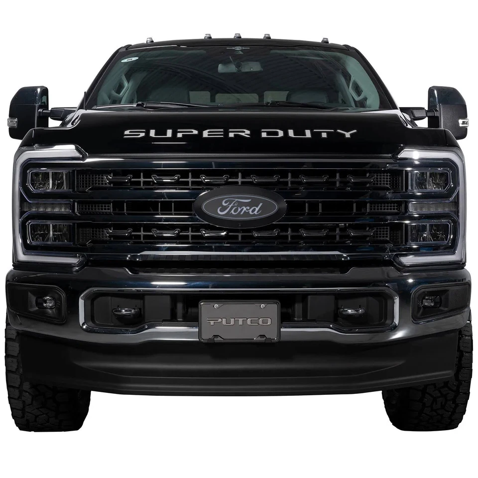Putco® Luminix LED emblema delantero para 23+ Ford F250/F350 con cámara, faros LED Foto 3 de 4