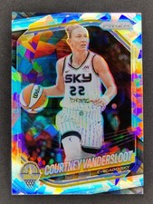 2025 Panini WNBA Prizm COURTNEY VANDERSLOOT Silver Ice Prizm #124 Chicago Sky -C