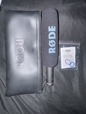 Rode NTG-1 Shotgun Microphone with Sponge Windscreen and Leather Bag No wire