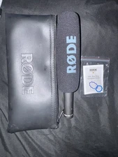 Rode NTG-1 Shotgun Microphone with Sponge Windscreen and Leather Bag (No wire)