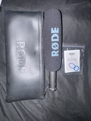Rode NTG-1 Shotgun Microphone with Sponge Windscreen and Leather Bag (No wire)