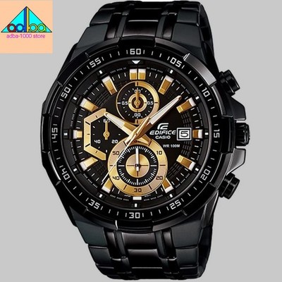 Casio Edifice Stylish Men watch turn heads & add touch of glamour EFR-539BK-1AV