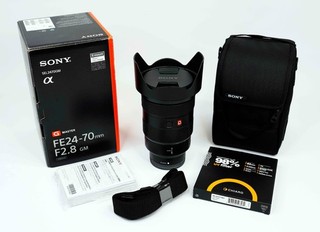 SONY USA SEL2470GM 24 70mm G MASTER F/2.8 STANDARD ZOOM LENS EXCELLENT CONDITION